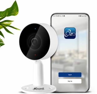 OZONE Smart Indoor Fixed Camera with 2-way Communication and Motion�Detection Security Camera