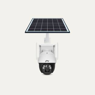 Godrej Eve Pro Pan/Tilt Smart Solar Powered Camera 4 MP, 7W Solar Panel Human Detection Security Camera