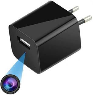 IFITech Mini USB Charger Nanny Spy Camera, Support 128GB SD Card (Not Included) Security Camera