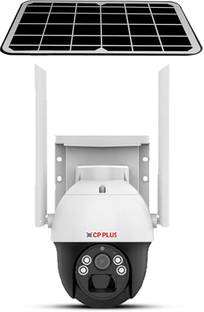 CP PLUS CP-Z44R 4MP 4G Solar Panel and 18000maH Battary, Pan Tilt Zoom, Water Proof, Security Camera