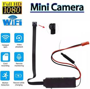 AVOIHS Spy Mini 4K HD Camera Wireless WiFi IP Hidden DIY Lens 90°Viewing Live Streaming Security Camera