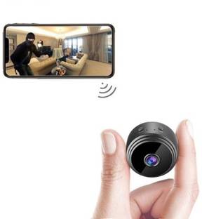 Ervmtech Spy Mini Hidden Camera Wireless WIFI 1080P HD Long Battery Backup Night Vision Security Camera