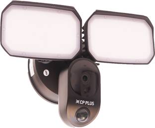 CP PLUS CP-F41A 2K 4MP QUAD HD Wi-Fi Outdoor with Floodlights & Full Color Night Security Camera