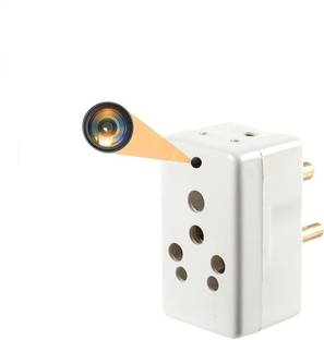 Safetynet Spy Camera WiFi Multi Plug with Live Feed WiFi Nanny Cam Motion Detection Security Camera