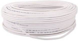 CP PLUS 3+1Coaxial Pure Copper CCTV Camera Cable for Video,Power and Audio Communication Security Camera