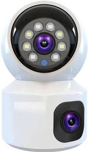 Monrix DuoXR 3MP Dual Lens Wireless WiFi Smart CCTV Camera | Ultra HD View Security Camera