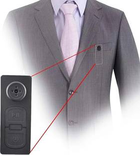 spysight Spy button spy camera CCTV Button Hidden Camera Spy Camera (32 GB, 1 Channel) Spy Camera