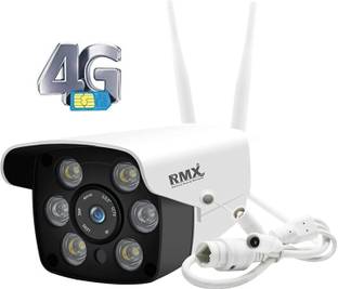 RMX 4MP (2304x1296) LTE 4G 3G SIM Camera (Including Adopter) IP66 Waterproof Security Camera