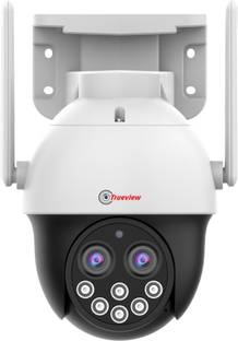 ट्रूव्यू 4MP Smart CCTV Dual Lens 4G Sim Based 10X Combined Zoom सिक्योरिटी कैमरा