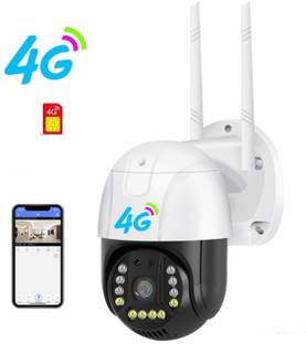 SROPX Full HD 4G PTZ Camera | SIM Card Support & AI Motion Tracking Security Camera