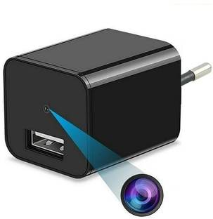 FREDI HD PLUS Non Wifi Mini Hidden Camera Charger 1080p Full HD Small Hidden Nanny Cam Security Camera