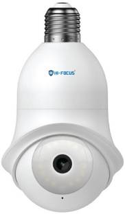 HI-FOCUS 4MP Outdoor WIFI BULB Camera|Smart dual Light|Two Way Audio| Wireless connection Security Camera