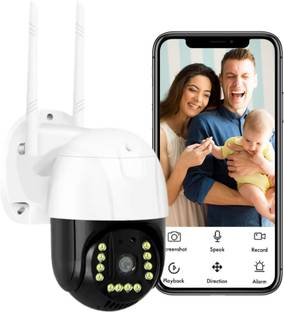 AVOIHS 4G SIM PTZ Camera 1920p HD, Two-Way Audio Motion Detection Infrared Night Security Camera