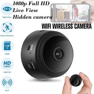 Bzrqx Mini Size WiFi Magnetic 5.0 MP HD 1080P Wireless Spy CCTV Camera Live Recording Security Camera