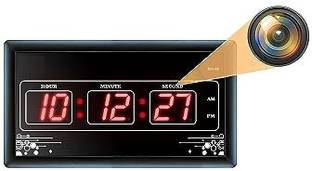 Safetynet Spy WiFi Digital Wall Clock New Model 1080p HD Audio Video Recording Security Camera