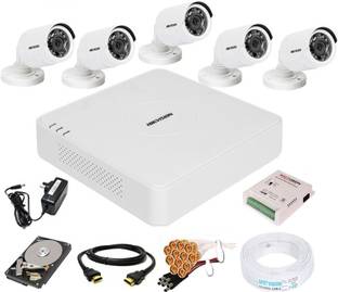 HIKVISION 8 Channal HD DVR 1080p 1Pcs,Outdoor Camera 5Pcs,Hard Disk 1Pcs,Full combo set Security Camera