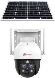 Trueview T18164 3MP Dual 3mm+8mm Lens 4G Solar Mini Pan-Tilt IR 30Mtr Night Vision Security Camera