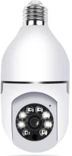 AVOIHS PTZ Bulb Hidden SPY Mobile APP 360°View 4G WiFi Tracking 1080P HD Night Vision Security Camera