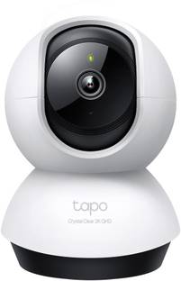 TP-Link Tapo C220 2K 4MP QHD 1440p Pan/Tilt AI Home Wi-Fi Security Camera