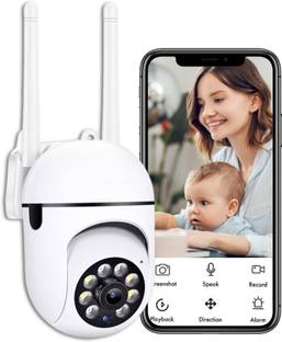 SNARIOVSN Indoor 3MP Mini WiFi Fox Ptz CCTV IP Camera For Home Night Vision Live View Security Camera