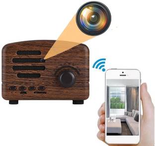 Safetynet Spy Wifi Radio Bluetooth Speaker Camera With Inbuilt 64GB SD Card Security Camera