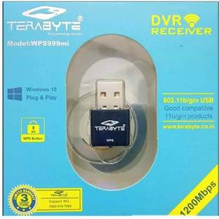 BALRAMA All DVR Receiver Terabyte WiFi Dongle 1200 Mbp Wireless Network USB Wifi Adapter Media Streaming Device