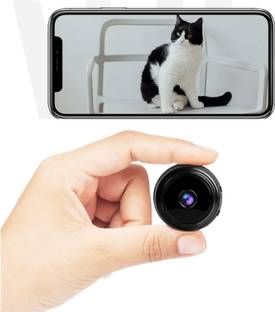 OSHSIZ Wifi Mini CCTV Camera with Night Vision, Infrared, 1080p & SD Card Storage Security Camera