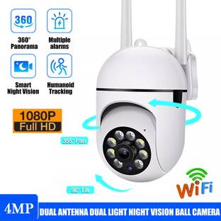 AVOIHS CCTV Wireless Camera 4MP HD WiFi Night Vision 360° Live View Alarm TwoWay Audio Security Camera