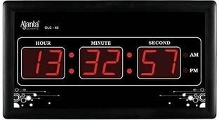 FREDI HD PLUS WiFi Digital Wall Clock Wireless Hidden Camera Clock with Live Feed 1080p HD Security Camera