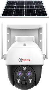 Trueview 4G Sim 3Mp Duel Lens Solar Powered Security Camera With Solar, Panel Outdoor Security Camera