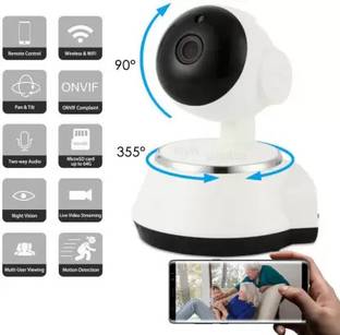 PERAMISYM V380 Pro HD Smart WiFi Wireless IP CCTV Security Camera Night Vision Security Camera