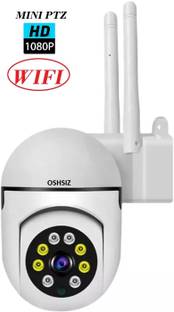 OSHSIZ PTZ WiFi Wireless Outdoor Waterproof CCTV 1080P IP Security Camera - V380 App Spy Camera