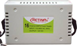 Retinai 16 Channel CCTV SMPS| Power Supply| Short Circuit Resistence Security Camera
