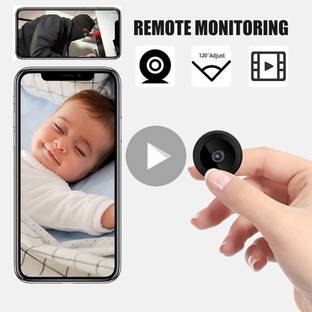 Bzrqx Mini Wireless Camera Wifi 1080P HD Battery Powered Secret Micro Night Vision Security Camera