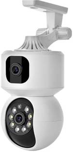 VIGILMATE 5 MP Dual Lens/Screen HD 1080p AI Human Detect.Wifi, Bullet+PTZ Camera Security Camera