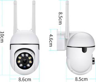 JNKC Wi-Fi Mini PTZ with Motion Alerts, Night Vision, 2-Way Audio, SD Card Support Security Camera