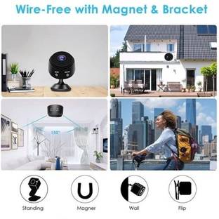 SIFATECH Mini Wifi Full HD Spy Hidden Wireless CCTV IP Security Camera 32GB SD Card Security Camera