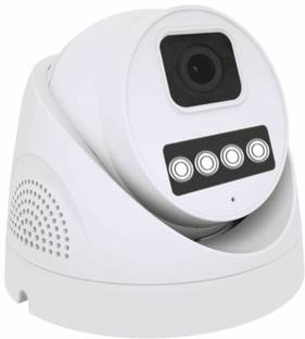 Lonaar EC08 Wireless WiFi IP CCTV Smart Security Camera with Flash Light & Night Vision Security Camera
