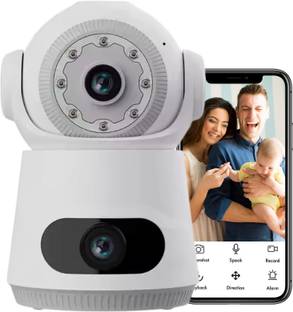 OneXsale Indoor Wifi Mini Robocam Ptz CCTV Camera Night Vision Live View Motion tracking Security Camera