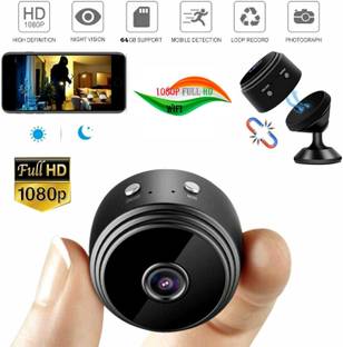 AVOIHS 1080p HD Wifi Wireless Spy Hidden Live View Camera Built-in Battery Night Vision Security Camera