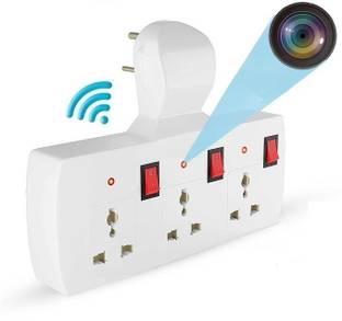 Safetynet Hidden Wi-Fi Multi Plug Hidden Camera with Live Feed Indoor Security Camera