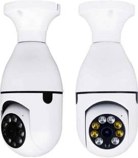 favone 1080 Full hd WiFi ptz Bulb Camera with Smart Human Motion Tracking Bulb Security Camera
