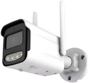 GiftNow 3MP FHD Wifi Bullet Camera Night Alarm Built-in Siren IP66 Waterproof Outdoor Security Camera