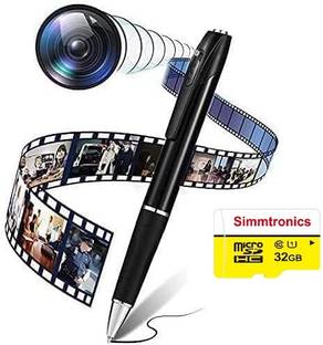 TP PLUS 1080P Full HD Pen Camera 80 Minutes Pen Battery Life Pocket Security Camera