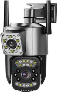 TP PLUS 2MP+2MP Live View Outdoor Wireless Dome Cameras with Dual-Lens Dual-Screen Security Camera