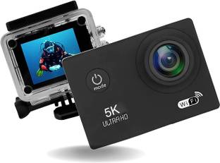 Vigilant View 2025 5K 30FPS Budget 170° HD Wide Angle Anti-Shake Live Stream,110ft Waterproof Sports a...