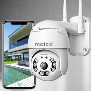Maizic Smarthome 1080p wifi PTZ 2-way Audio Night Vision Alarm Motion Alert SD card support Security Camera