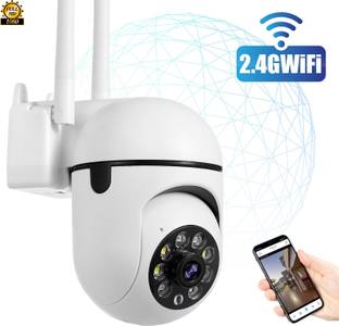 Bzrqx 360° Smart Wireless WiFi Camera Outdoor PTZ Camera CCTV | 1080p (Full HD) Security Camera