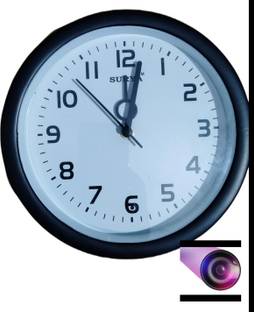 lookcam wall clock wifi hidden camera with long lasting battery backup 1080p HD Security Camera