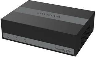 HIKVISION 4-Channel eDVR 720P/1080P Lite with 330G Embedded SSD Storage(2 Week Recording) Security Camera